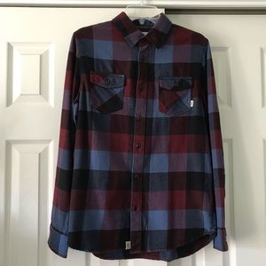 Vans Box Flannel Shirt NWOT